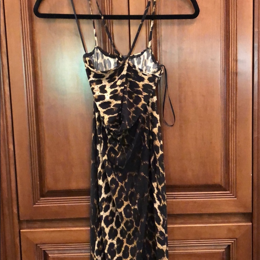 Cheetah tight dress